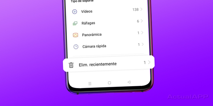 oppo recuperar fotos eliminadas