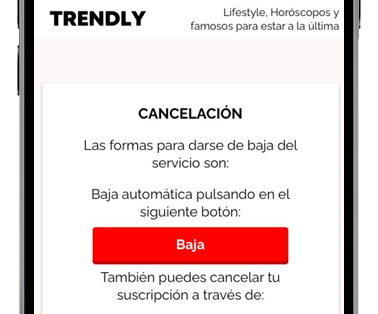 trendly web baja