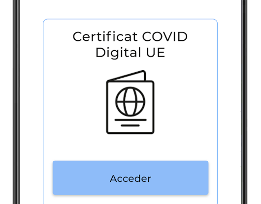 la meva salut certificado covid digital acceder