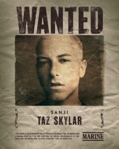 taz skylar sanji one piece netflix