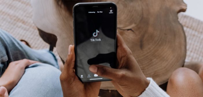 tiktok app smartphone
