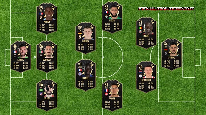 prediccion totw 10 de fifa 22