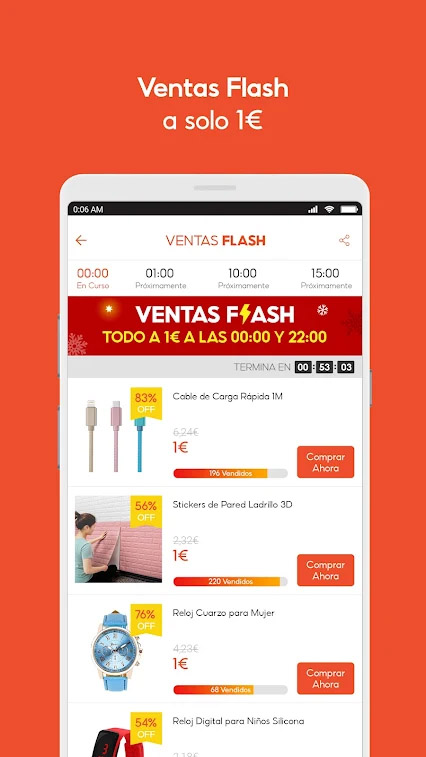 shopee venta flash