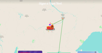 sigue a papa noel en directo