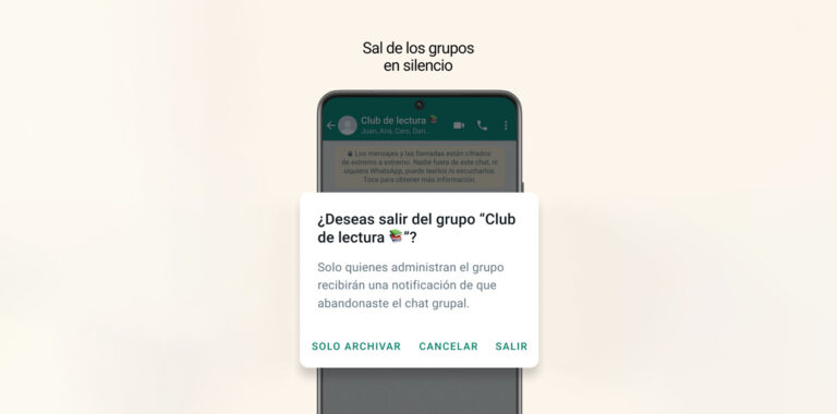 salir grupo whatsapp