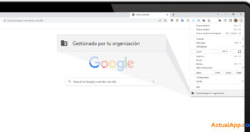 gestionado por tu organización google chrome