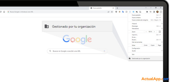Cómo eliminar el mensaje «Gestionado por tu organización» en Google Chrome