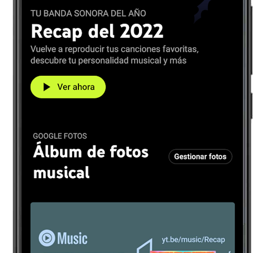 youtube music recap 2022 app