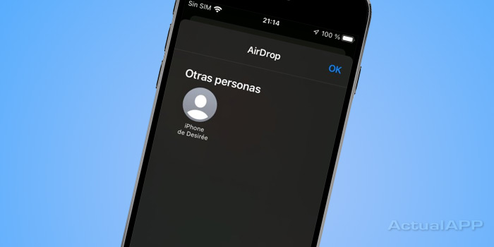 airdrop iphone cambiar nombre
