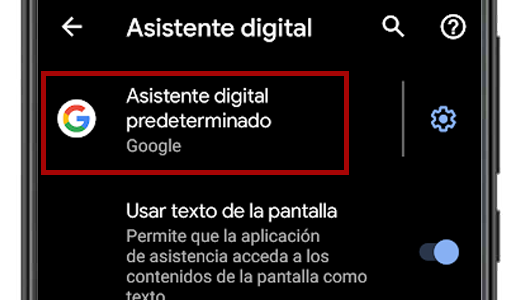 desactivar asistente google