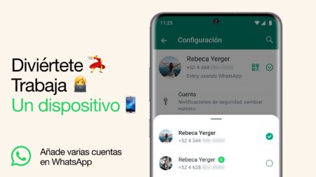 whatsapp dos cuentas