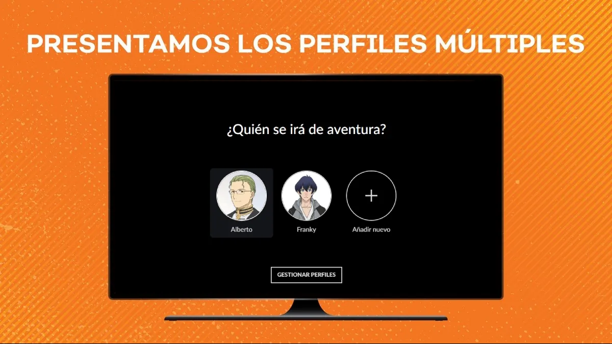 crunchyroll perfiles
