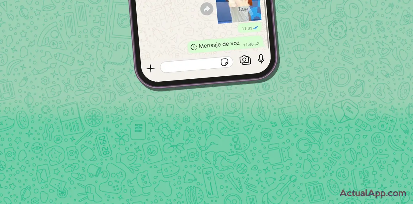 whatsapp audios visualización única actualapp portada