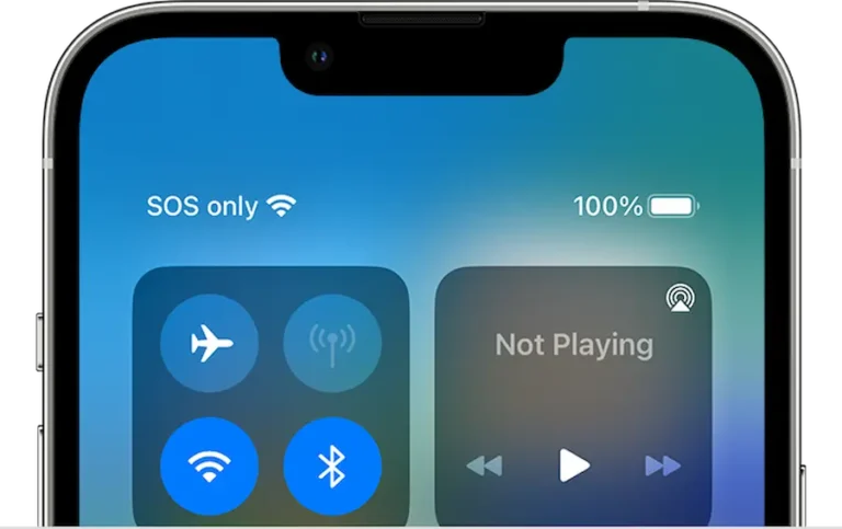 SOS en iPhone