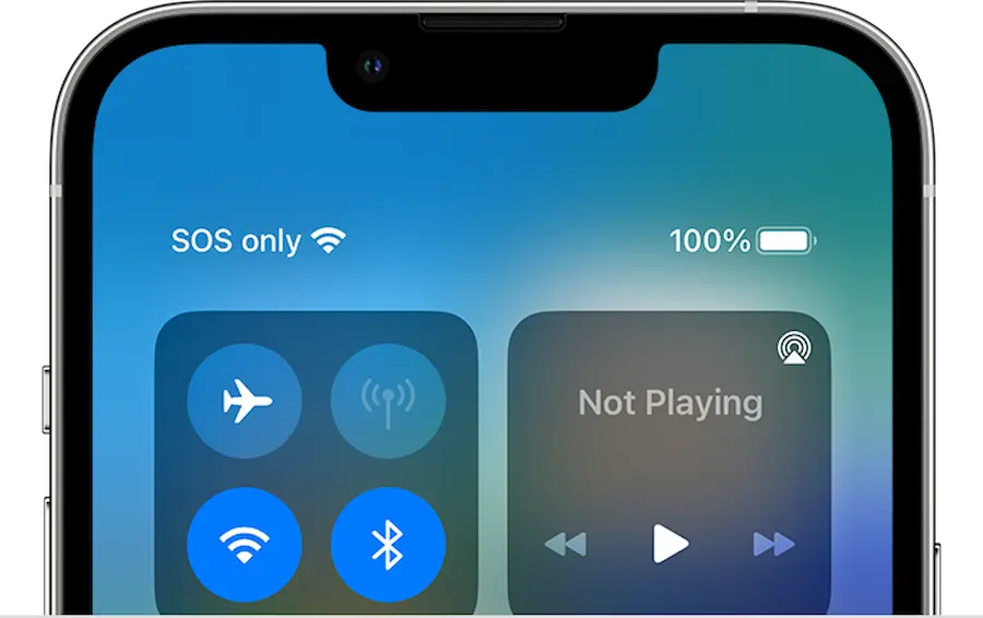 SOS en iPhone